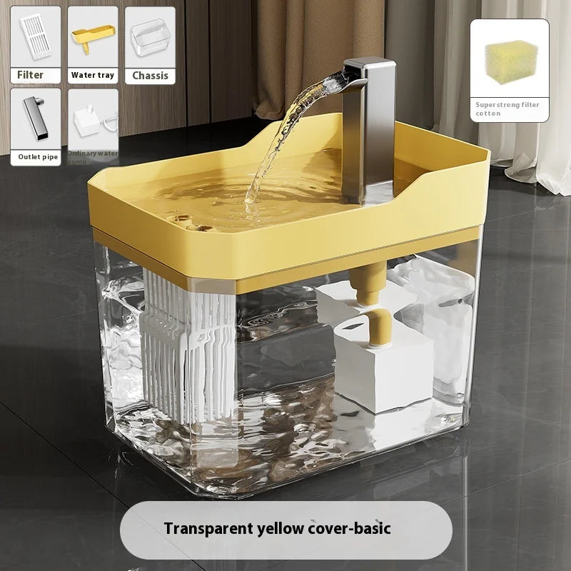 Smart Cat Water Fountain 2.2L — Silent Pump & Filter