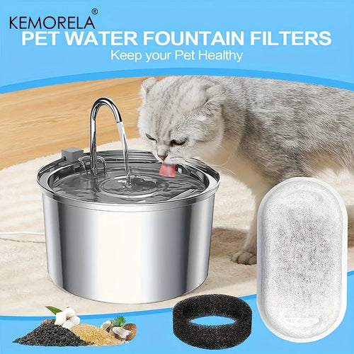Cat Water Fountain Filters — Pet Healthy Water Care Accessory