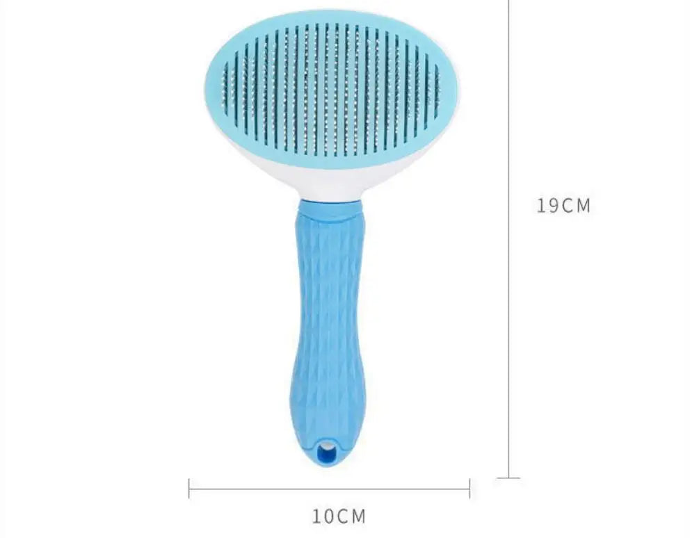Professional Pet  Hair Brush & Comb- Gentle Detangler for Dogs &Cats , Long Hair Grooming