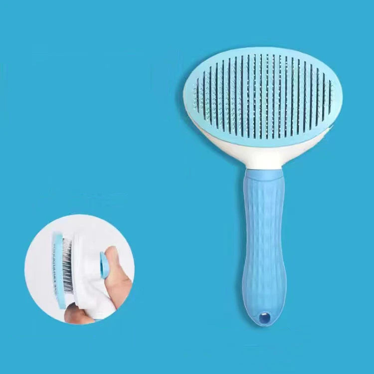 Professional Pet  Hair Brush & Comb- Gentle Detangler for Dogs &Cats , Long Hair Grooming