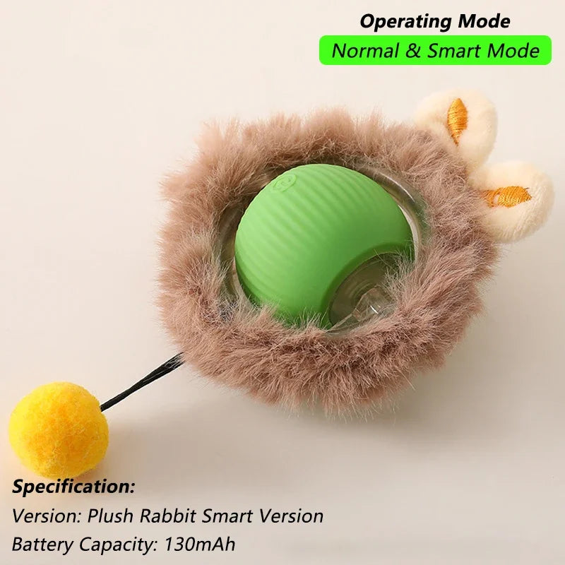 Interactive Bird Cat Toy - Motion Activated Chirping Plush