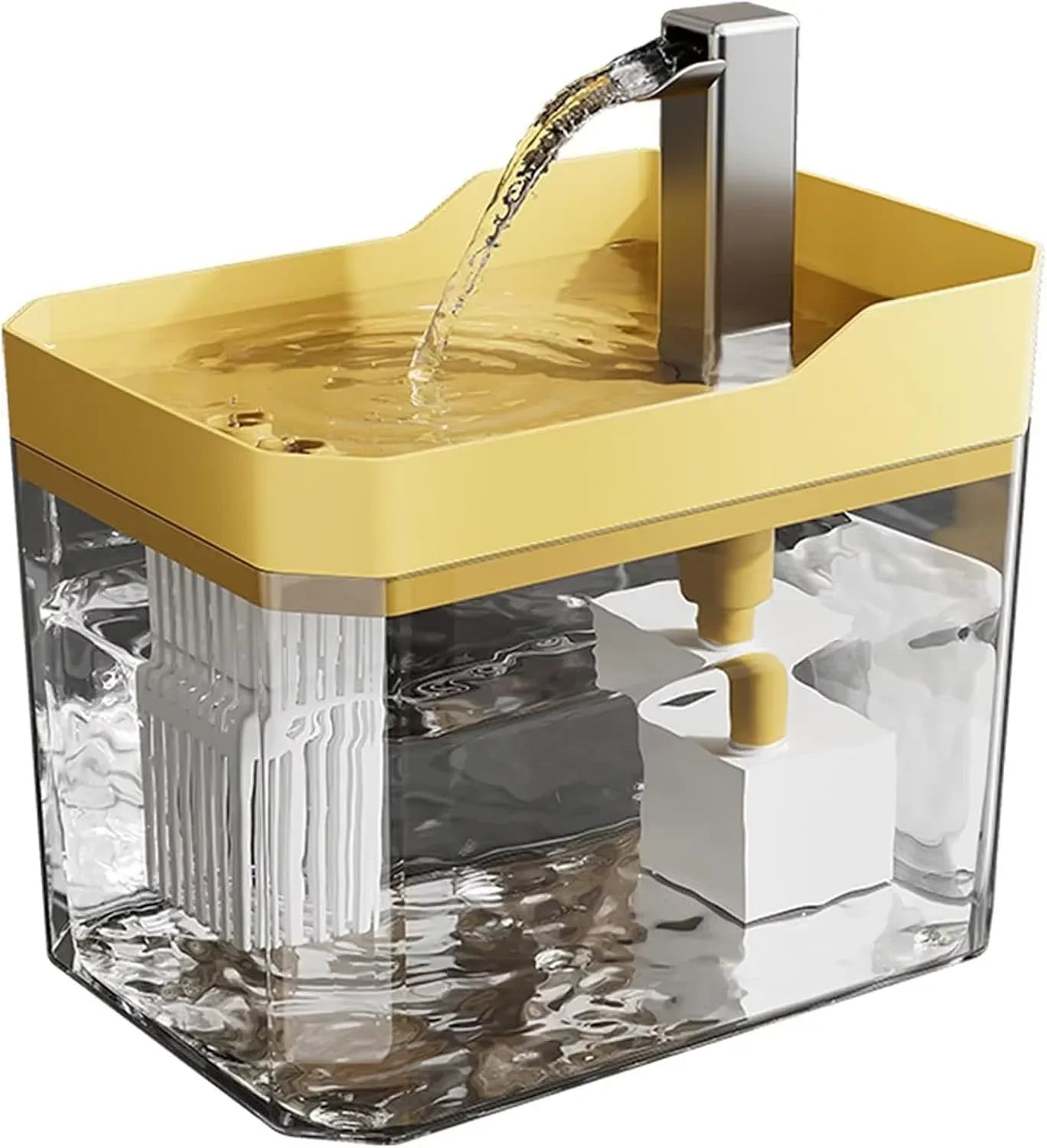Smart Cat Water Fountain 2.2L — Silent Pump & Filter