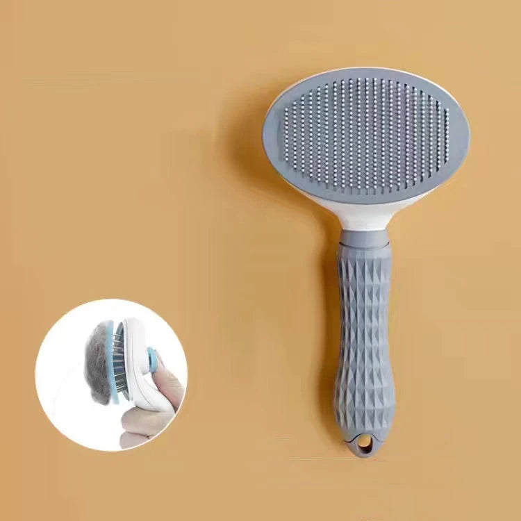 Professional Pet  Hair Brush & Comb- Gentle Detangler for Dogs &Cats , Long Hair Grooming