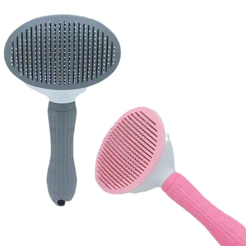 Professional Pet  Hair Brush & Comb- Gentle Detangler for Dogs &Cats , Long Hair Grooming