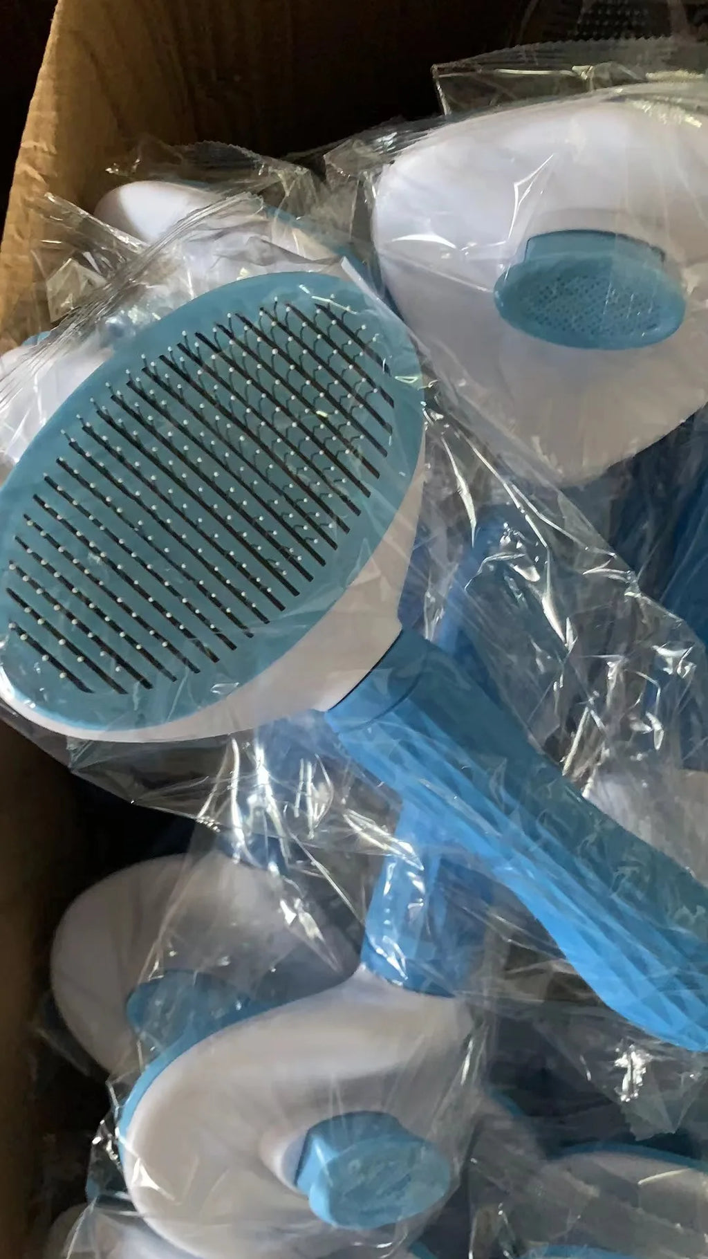 Professional Pet  Hair Brush & Comb- Gentle Detangler for Dogs &Cats , Long Hair Grooming